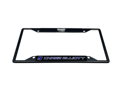 Chase Elliott #9 NAPA Name Rail Black License Plate Frame