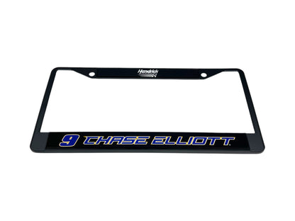 Chase Elliott #9 NAPA Name Rail Black License Plate Frame