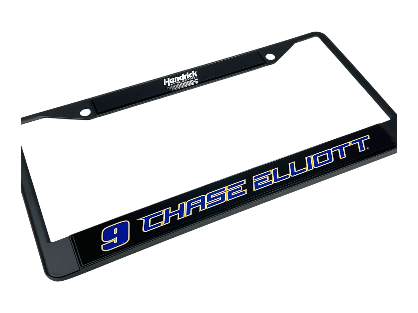 Chase Elliott #9 NAPA Name Rail Black License Plate Frame