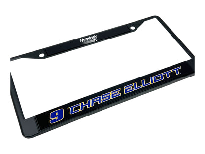 Chase Elliott #9 NAPA Name Rail Black License Plate Frame