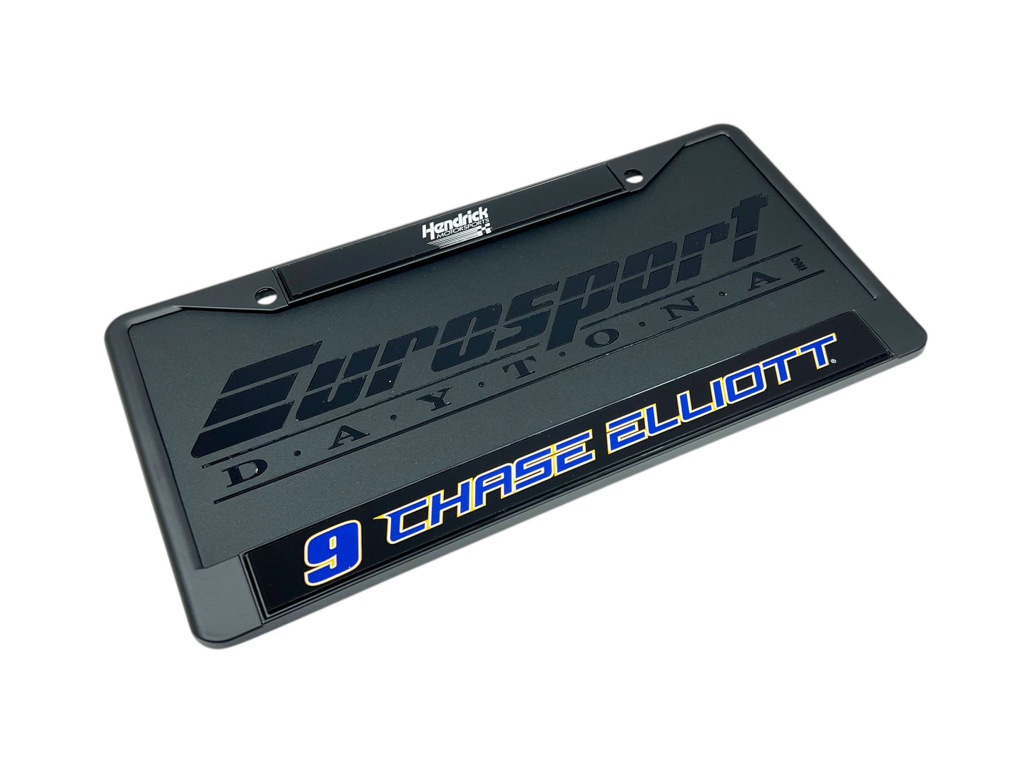 Chase Elliott #9 NAPA Name Rail Black License Plate Frame