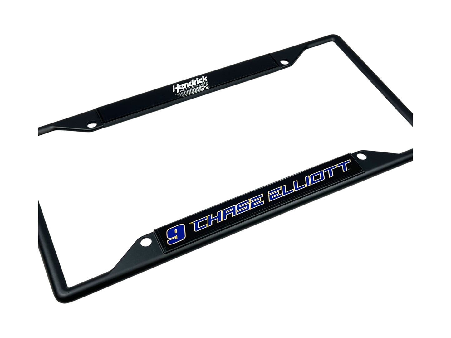 Chase Elliott #9 NAPA Name Rail Black License Plate Frame