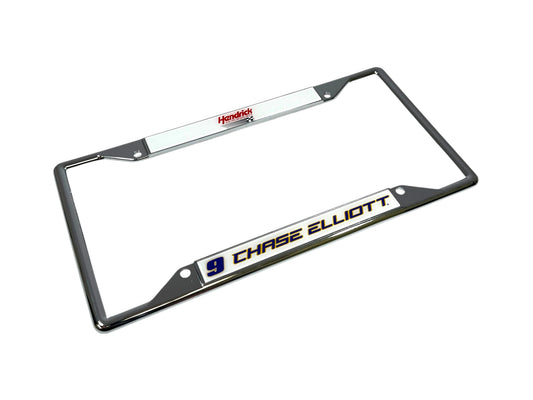 Chase Elliott #9 NAPA Chrome License Plate Frame