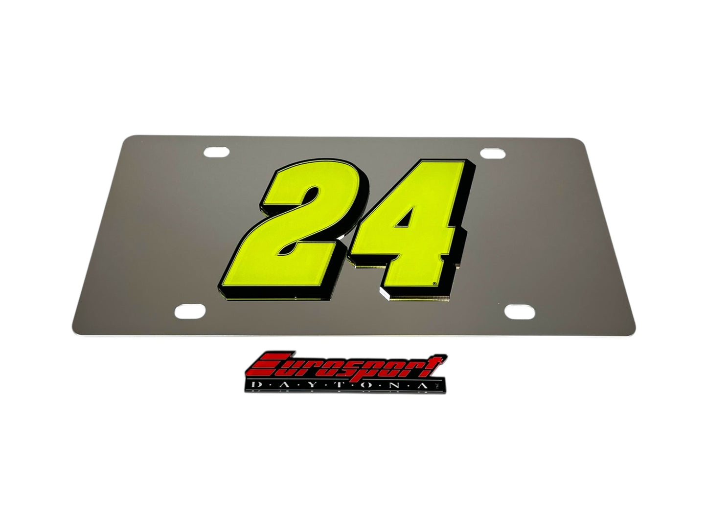 William Byron #24 Raptor Stainless Steel License Plate