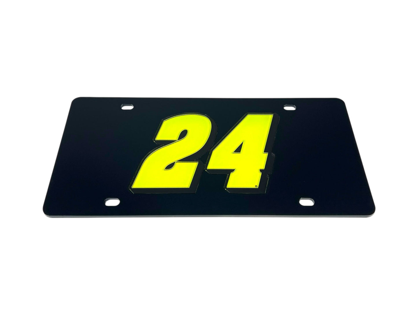 William Byron #24 Raptor Acrylic License Plate