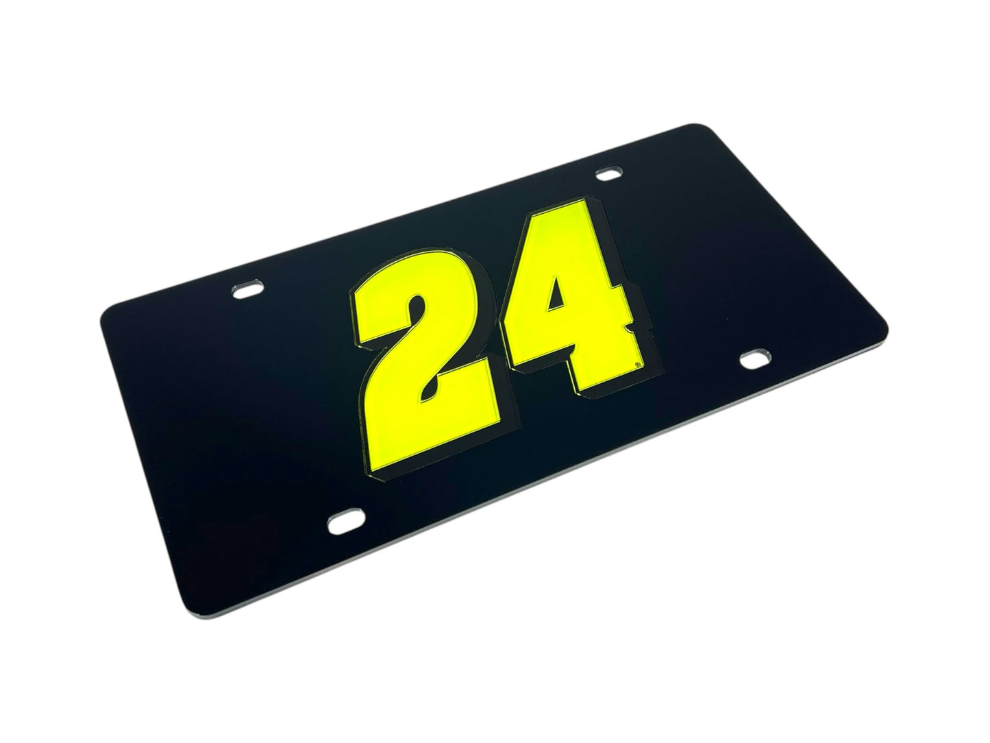 William Byron #24 Raptor Acrylic License Plate