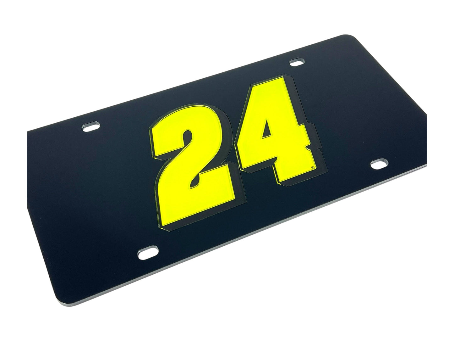 William Byron #24 Raptor Acrylic License Plate