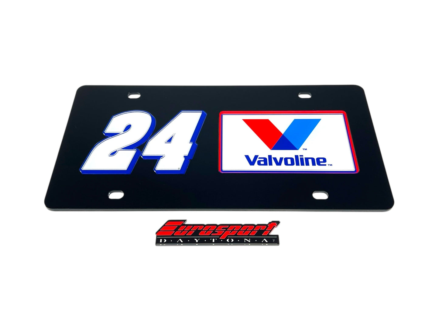 William Byron #24 Valvoline Acrylic License Plate