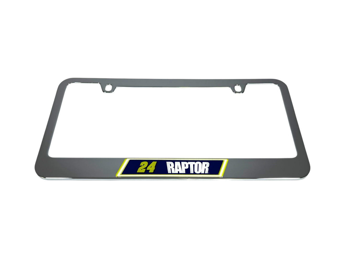 William Byron #24 Raptor Chrome License Plate Frame