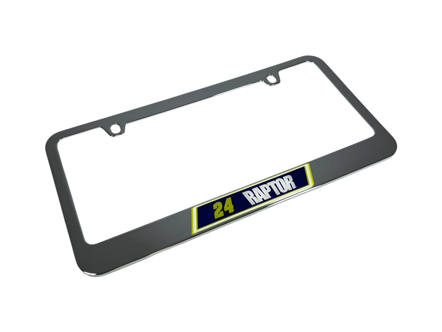 William Byron #24 Raptor Chrome License Plate Frame