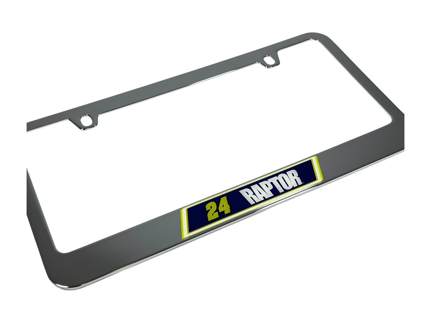 William Byron #24 Raptor Chrome License Plate Frame