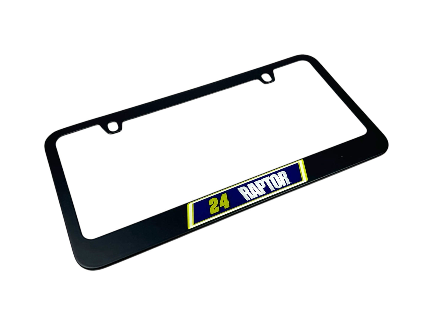 William Byron #24 Raptor Black License Plate Frame