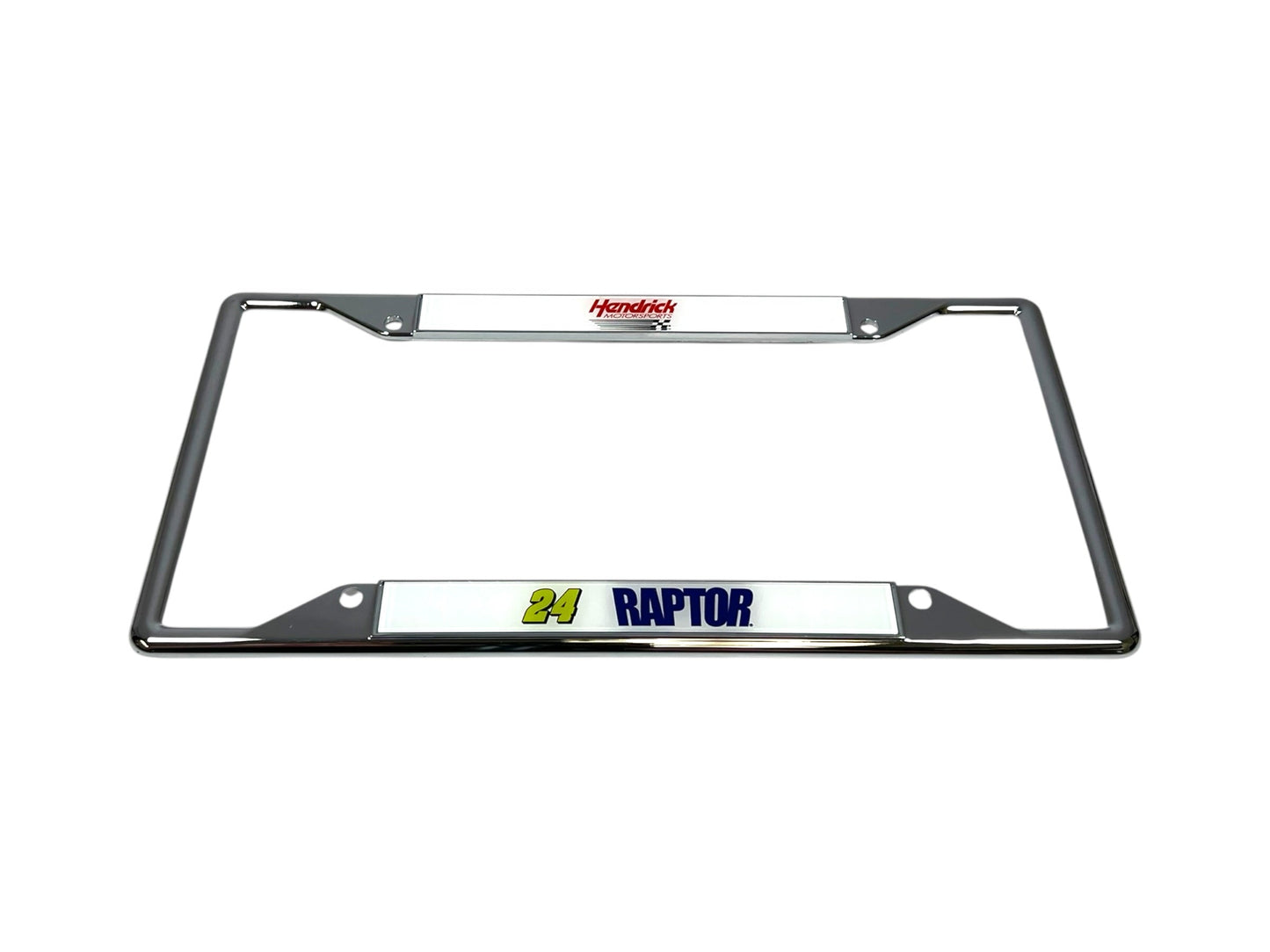 William Byron #24 Raptor Chrome License Plate Frame