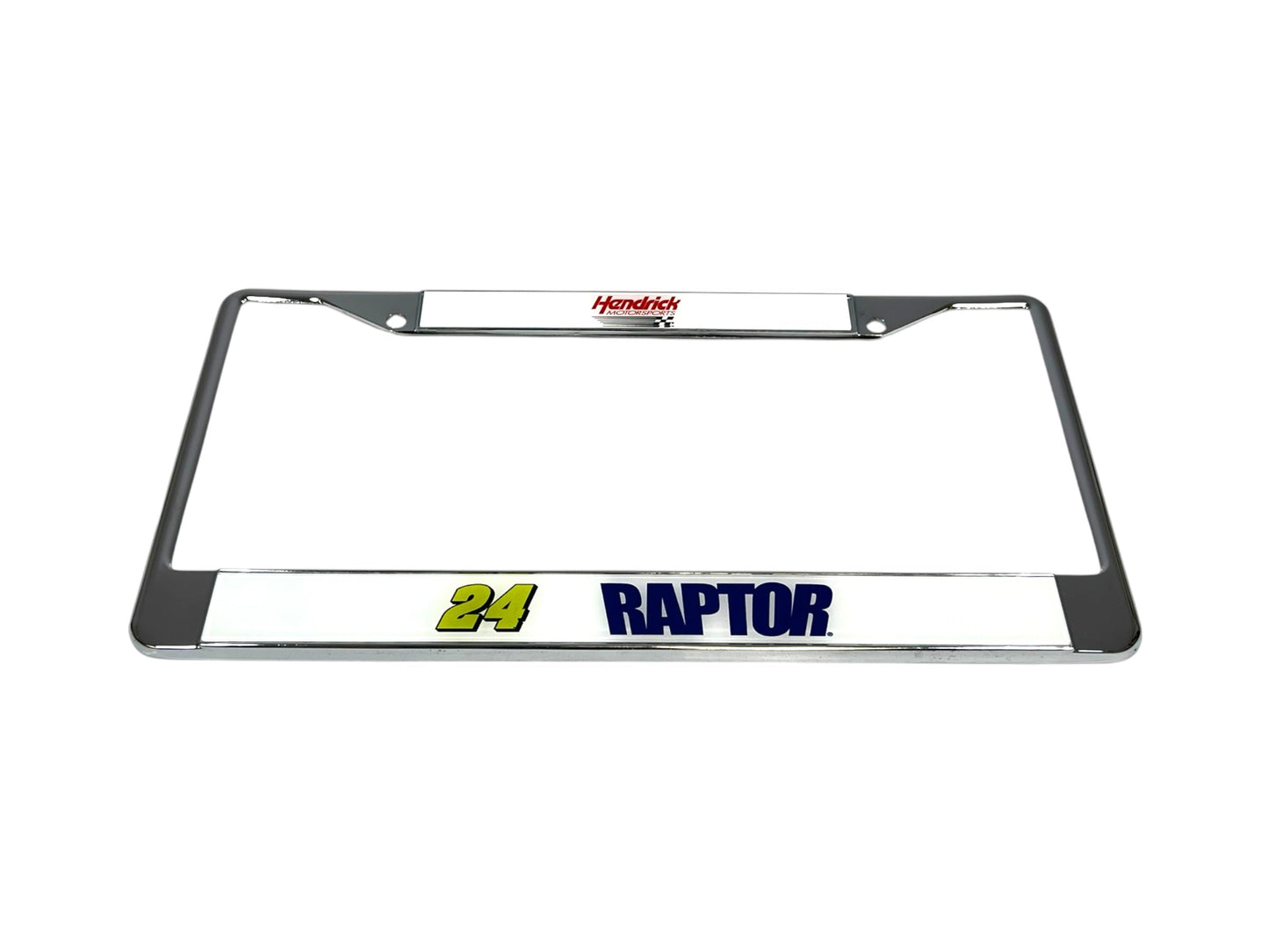 William Byron #24 Raptor Chrome License Plate Frame