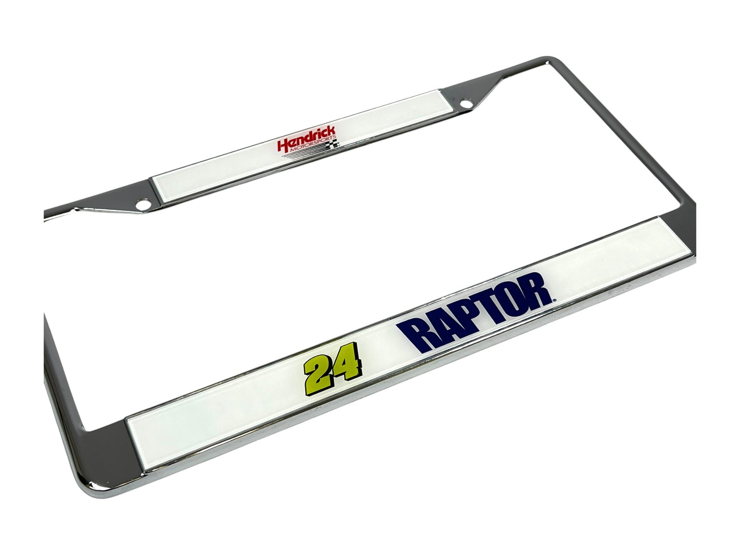 William Byron #24 Raptor Chrome License Plate Frame