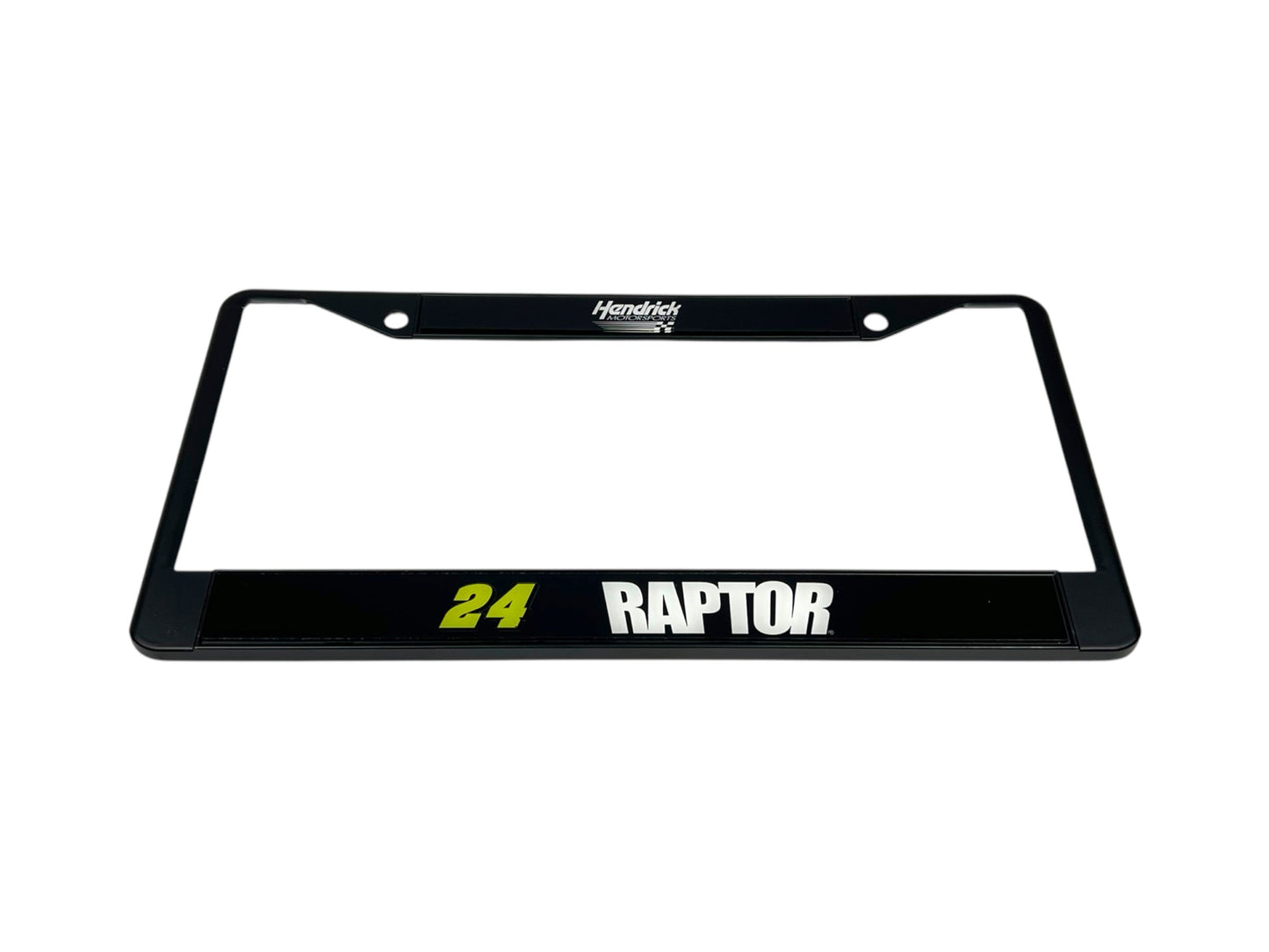 William Byron #24 Raptor Black License Plate Frame