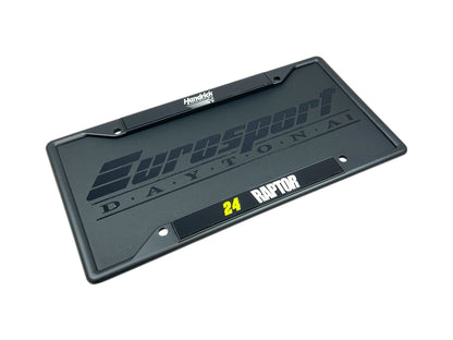 William Byron #24 Raptor Black License Plate Frame