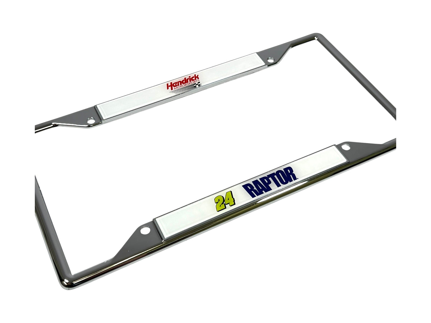 William Byron #24 Raptor Chrome License Plate Frame