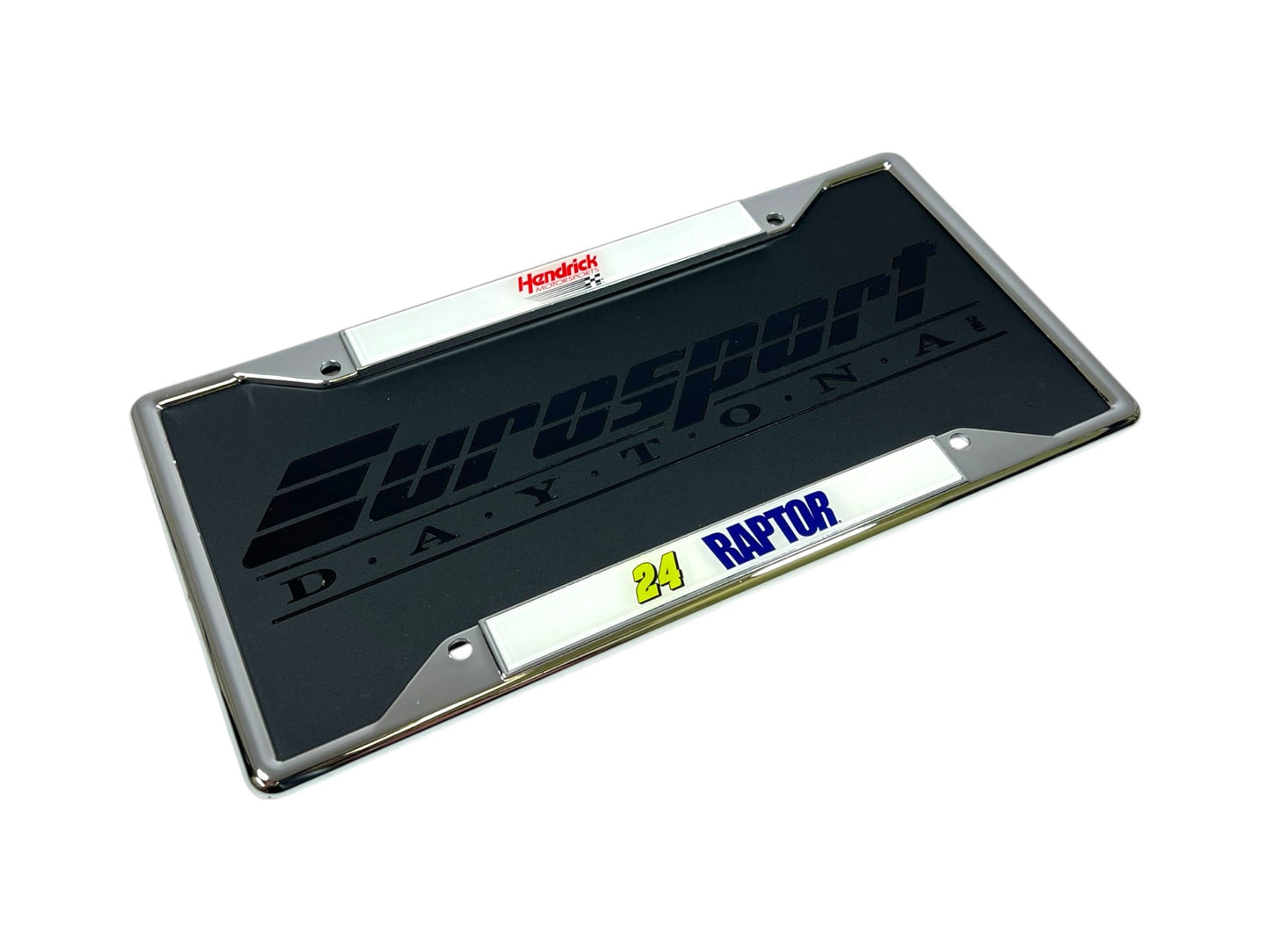 William Byron #24 Raptor Chrome License Plate Frame