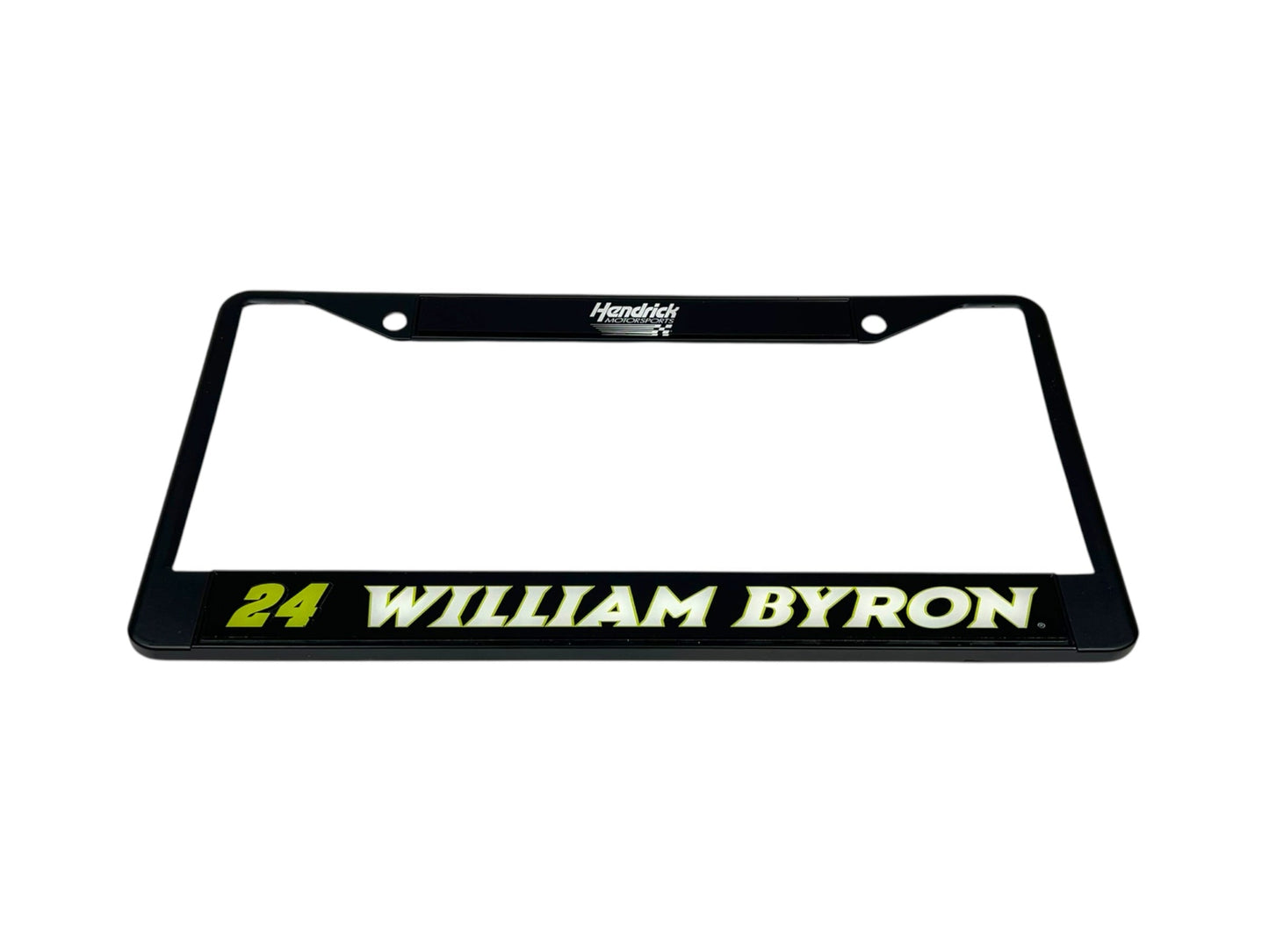 William Byron #24 Raptor Black License Plate Frame