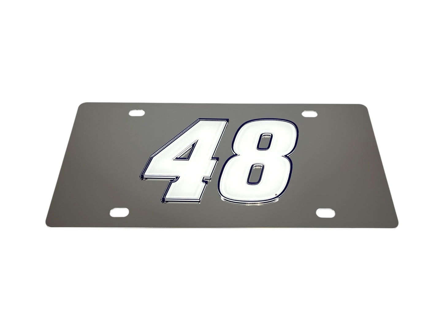 Alex Bowman #48 Ally Stainless Steel License Plate