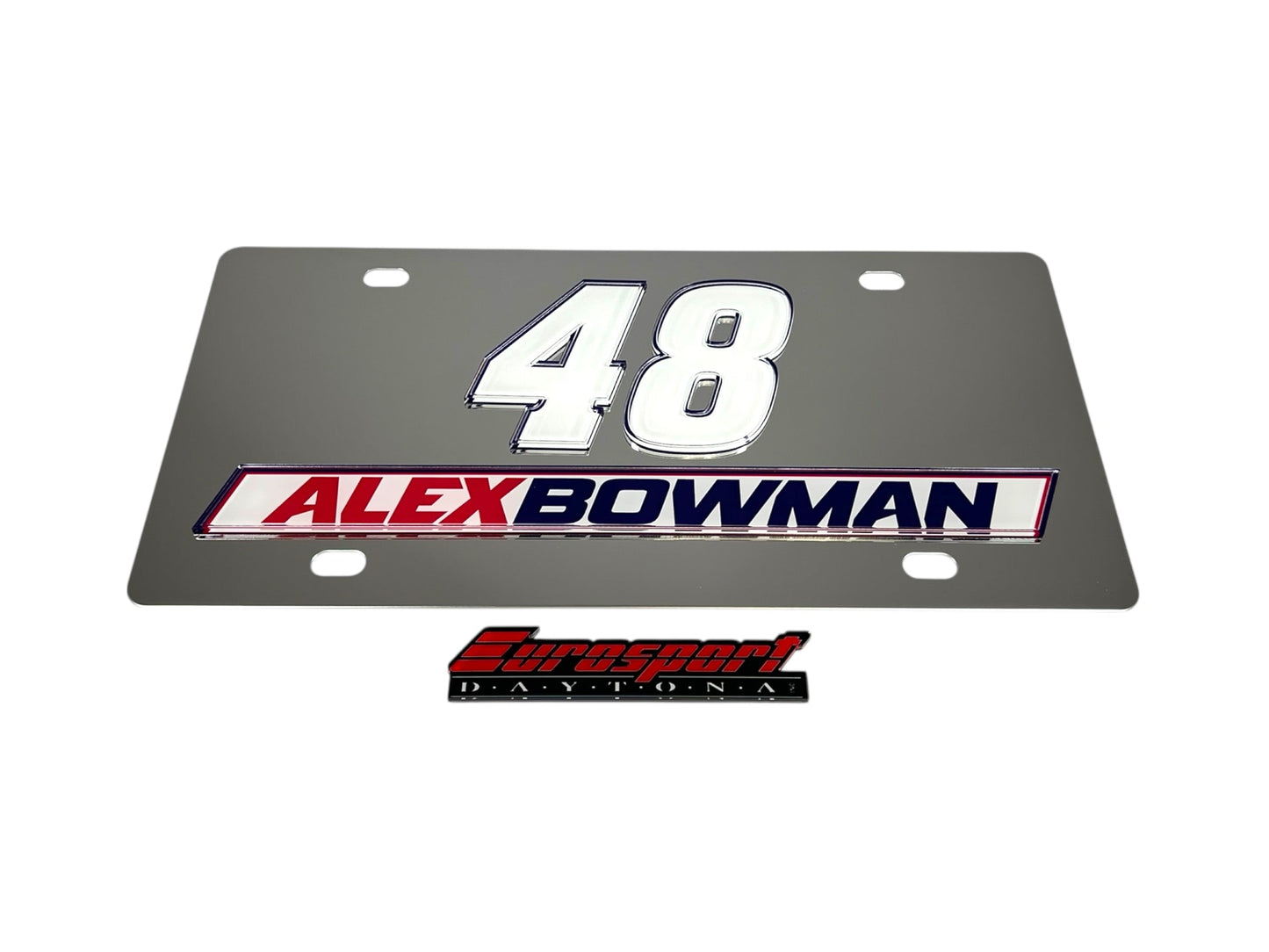 Alex Bowman #48 Ally Stainless Steel License Plate