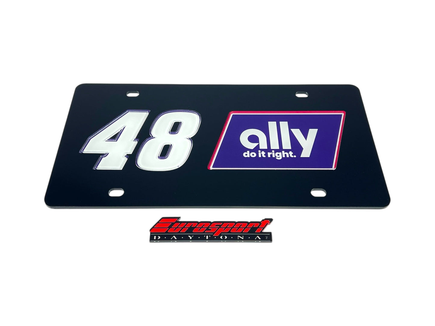 Alex Bowman #48 Ally Acrylic License Plate