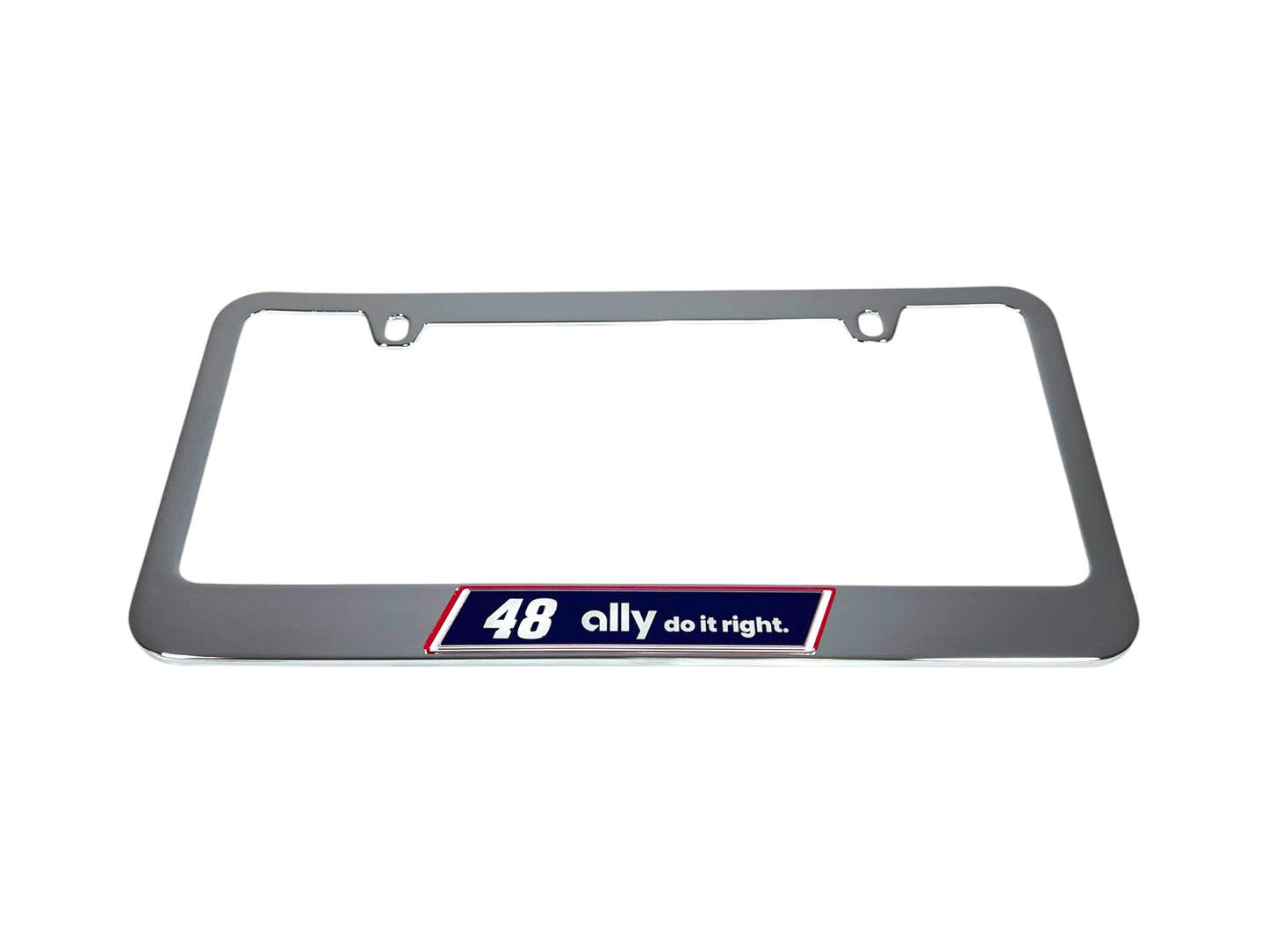 Alex Bowman #48 Ally Chrome License Plate Frame