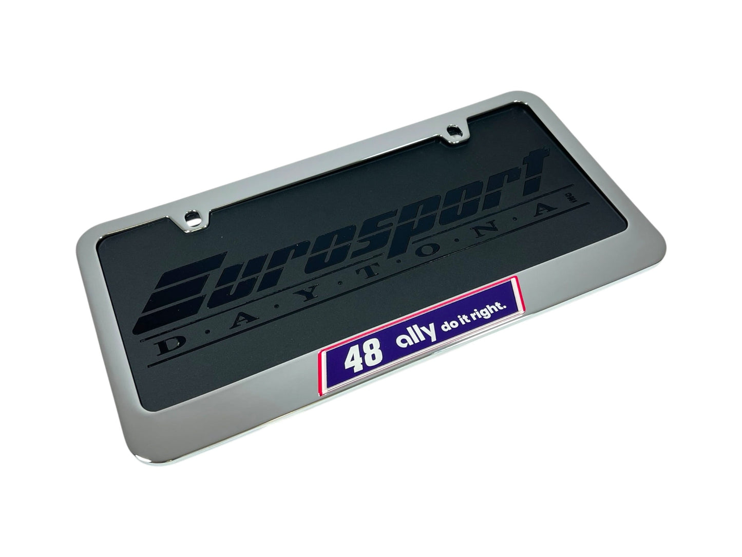 Alex Bowman #48 Ally Chrome License Plate Frame