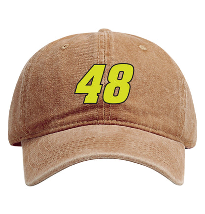 Alex Bowman #48 Neon Baseball Cap