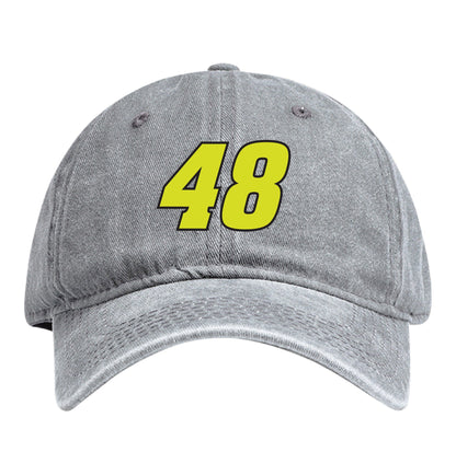 Alex Bowman #48 Neon Baseball Cap