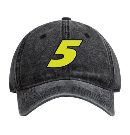 Kyle Larson #5 Neon Baseball Cap