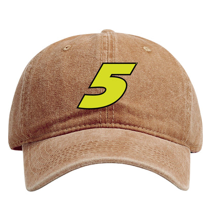 Kyle Larson #5 Neon Baseball Cap