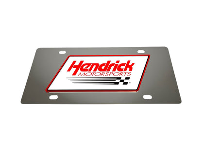 Hendrick Motorsports Stainless Steel License Plate