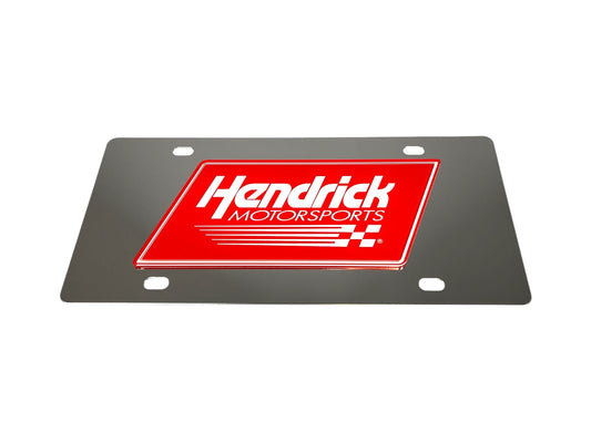 Hendrick Motorsports Stainless Steel License Plate