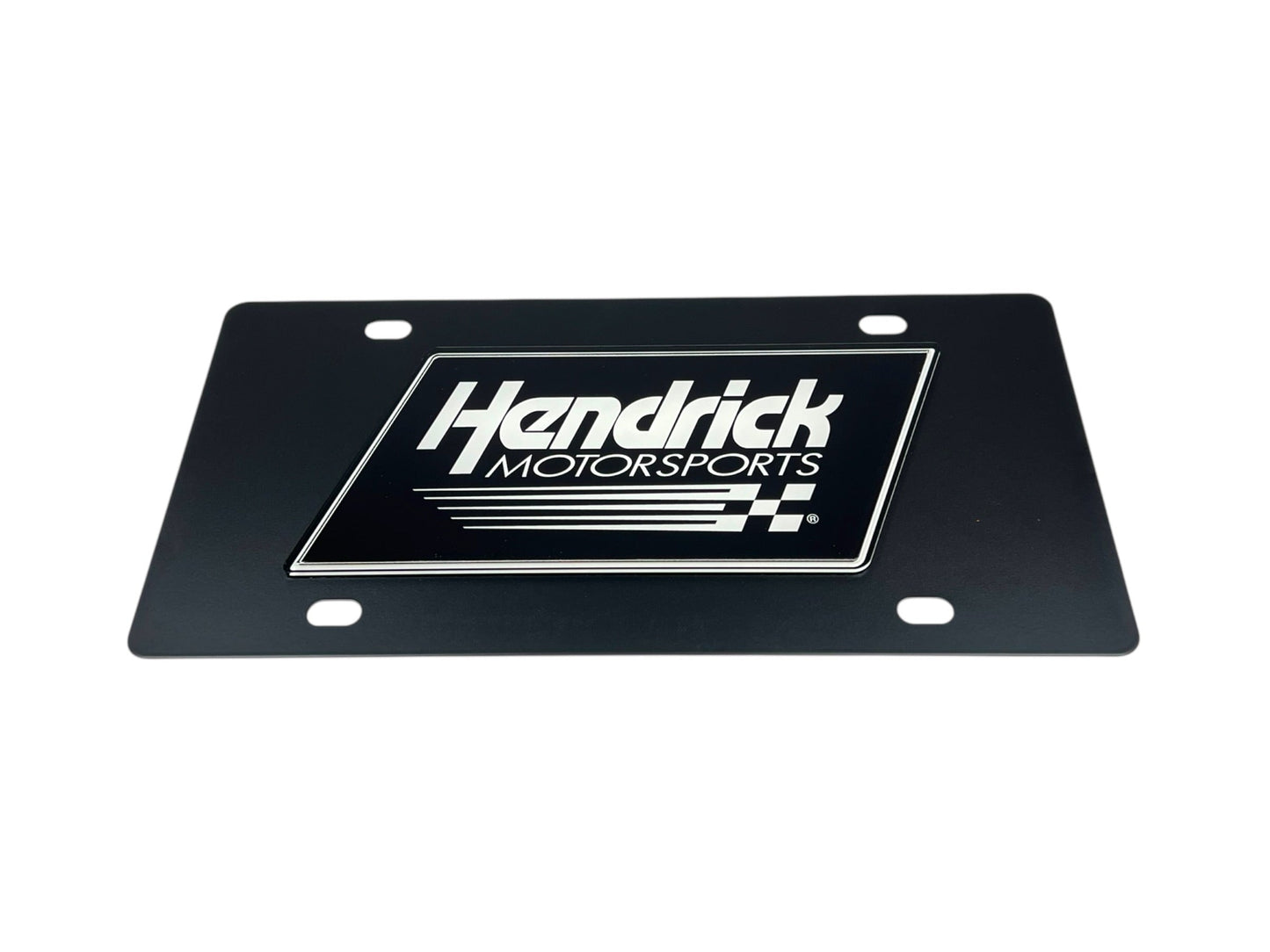 Hendrick Motorsports Carbon Steel License Plate