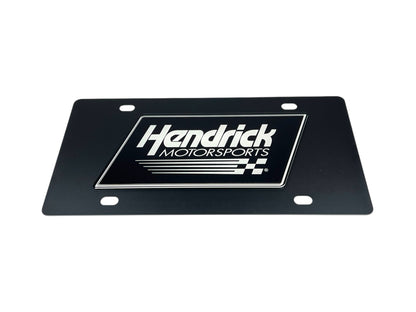 Hendrick Motorsports Carbon Steel License Plate
