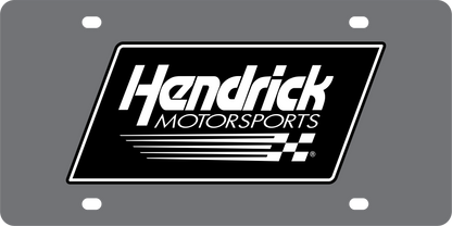 Hendrick Motorsports Carbon Steel License Plate