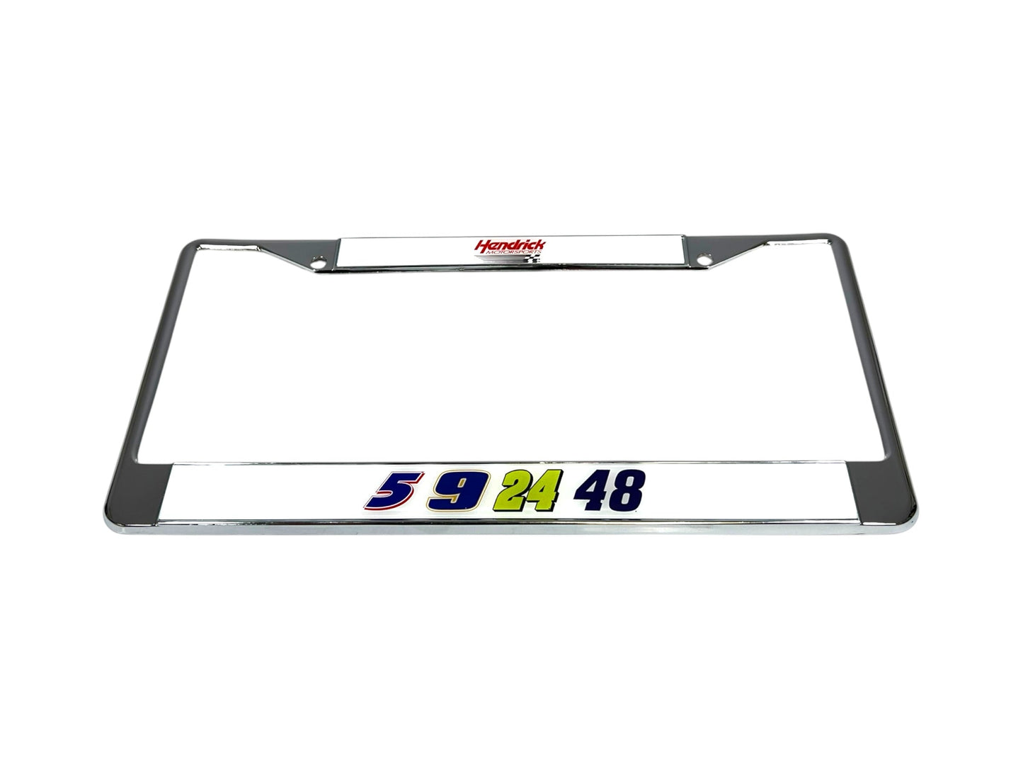 Hendrick Motorsports Team Numbers Chrome License Plate Frame