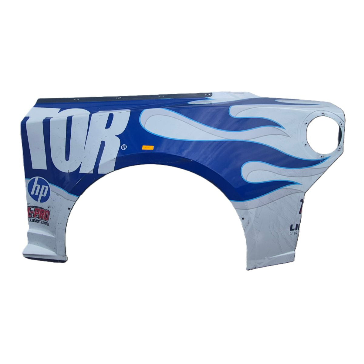 Race Used 2026 William Byron #24 Raptor Left Rear Quarter Panel - Nashville