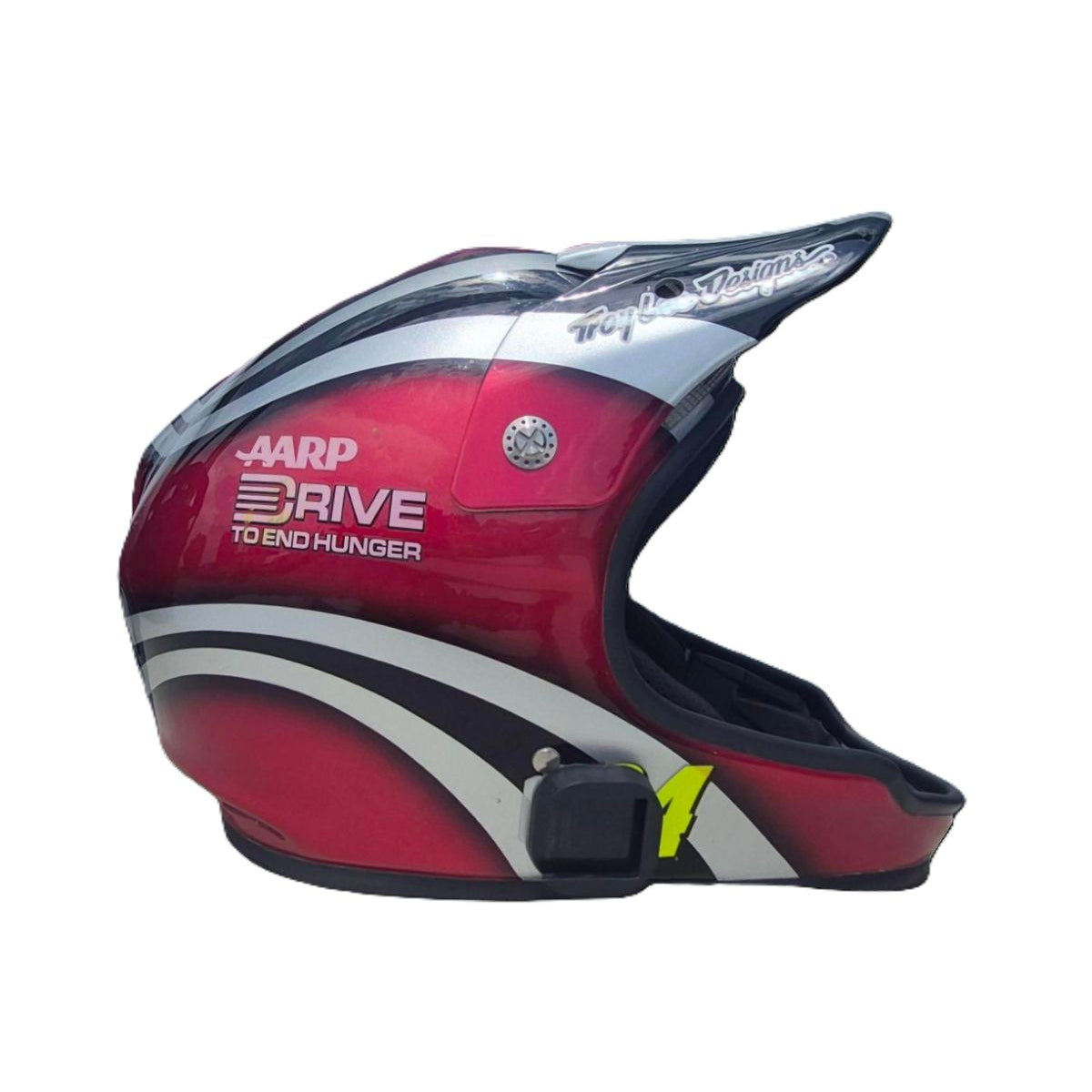 Race Used Hendrick Motorsports 2012 #24 Drive to End Hunger Pit Helmet