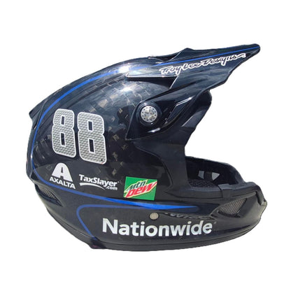 Race Used Hendrick Motorsports #88 Nationwide Pit Helmet