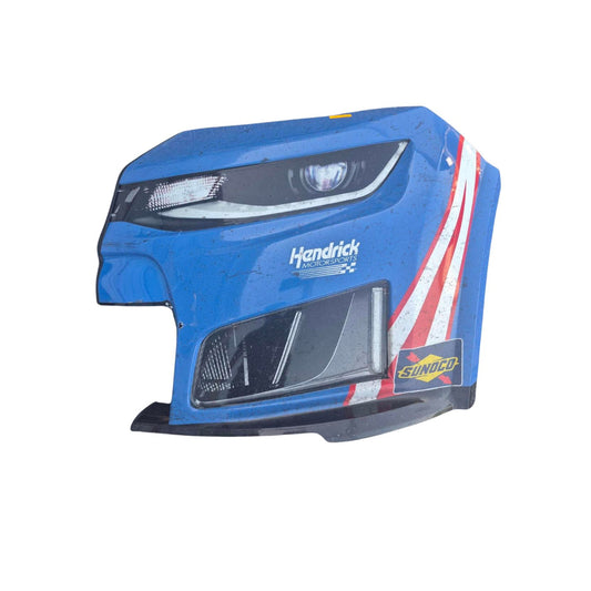 Race Used 2026 Kyle Larson #5 HendrickCars.com Left Front Nose - Michigan, Top 5, P.4