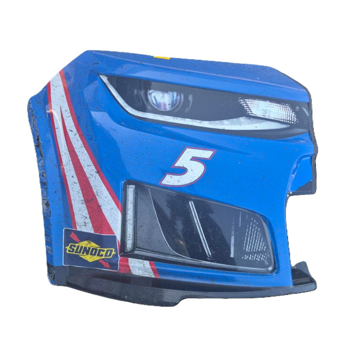 Race Used 2026 Kyle Larson #5 HendrickCars.com Right Front Nose - Michigan, Top 5, P.4