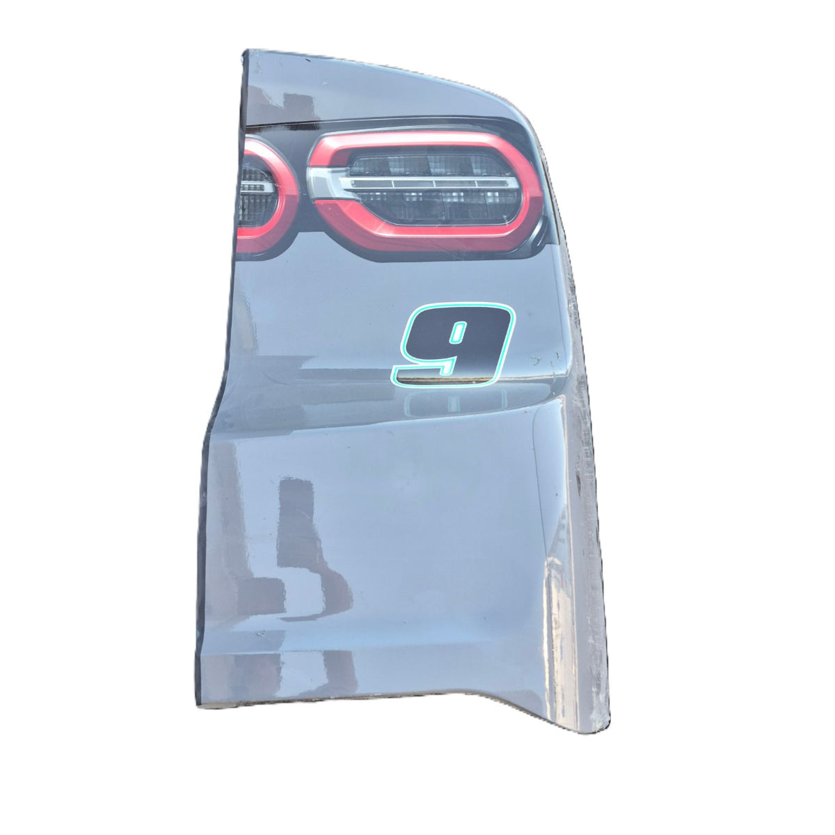 Race Used 2025 Chase Elliott #9 Unifirst Partial Right Rear Bumper - Michigan