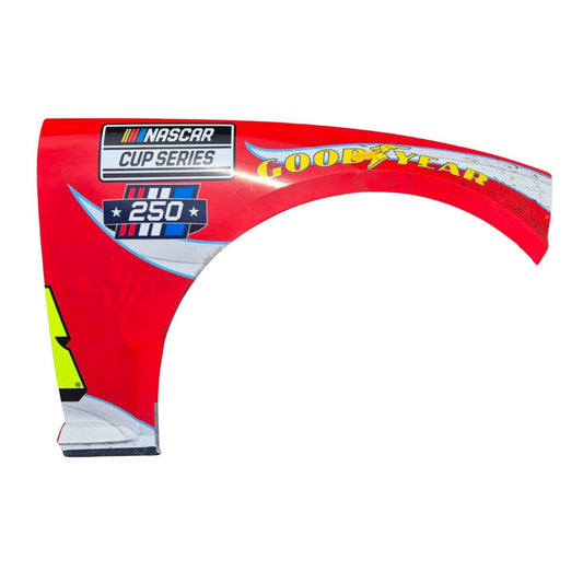 Race Used 2026 William Byron #24 Raptor Right Front Fender - Pocono, Top 3, P.3