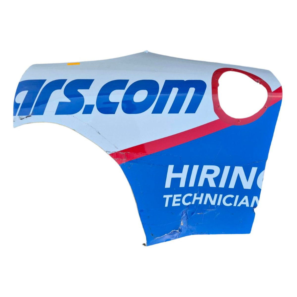 Race Used 2026 Corey Day #17 HendrickCars.com Partial Left Rear Quarter Panel ( 1 of 2 )  - Pocono