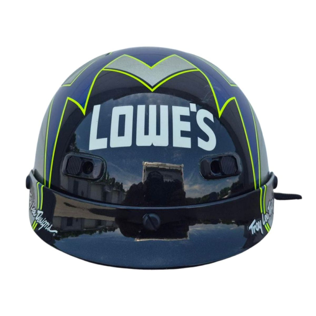 Race Used Hendrick Motorsports #48 Lowe's Shortie Pit Helmet