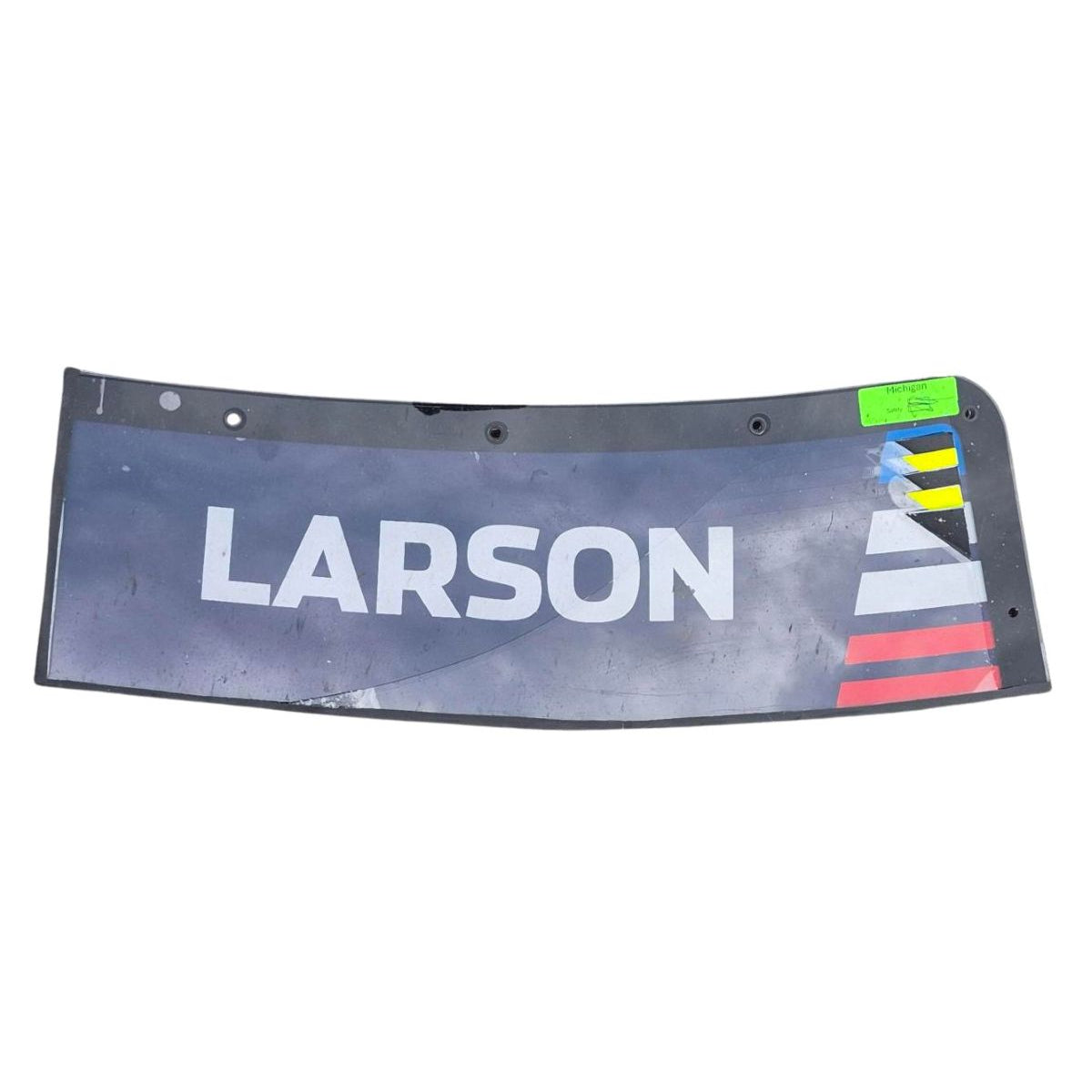 Race Used 2026 Kyle Larson #5 HendrickCars.com Windshield Name Banner & Bowtie Set - Michigan, Top 5, P.4