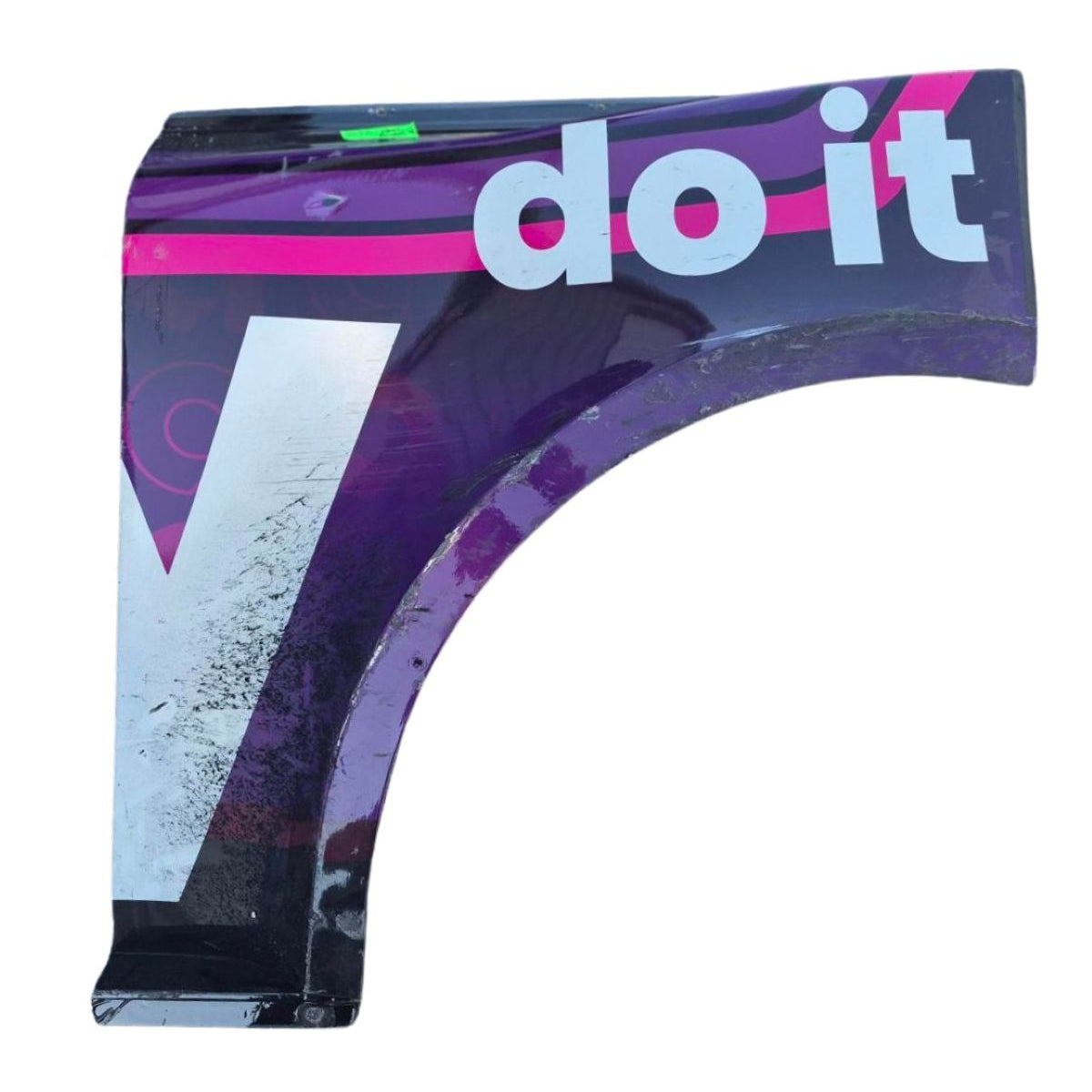 Race Used 2025 Alex Bowman #48 Ally Partial Left Rear Quarter Panel - New Hampshire